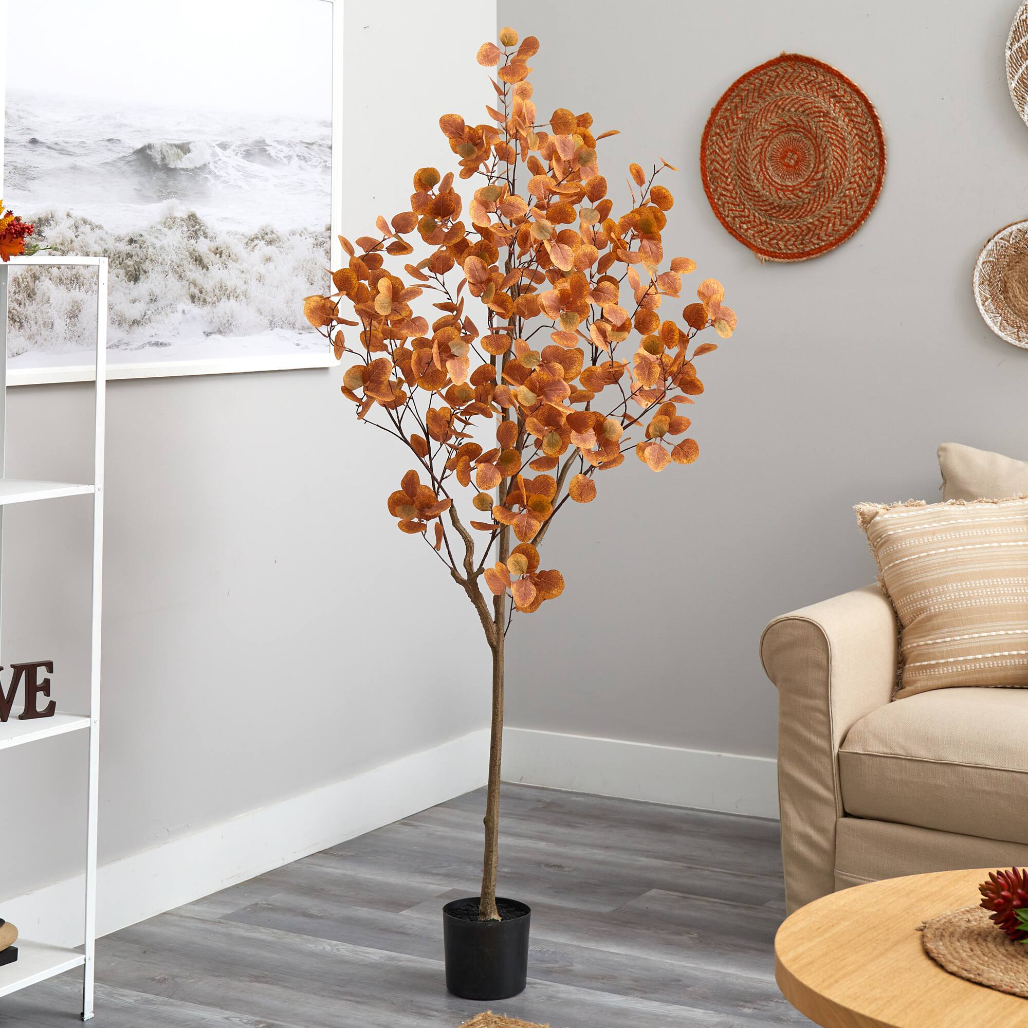 6ft. Potted Autumn Eucalyptus Tree